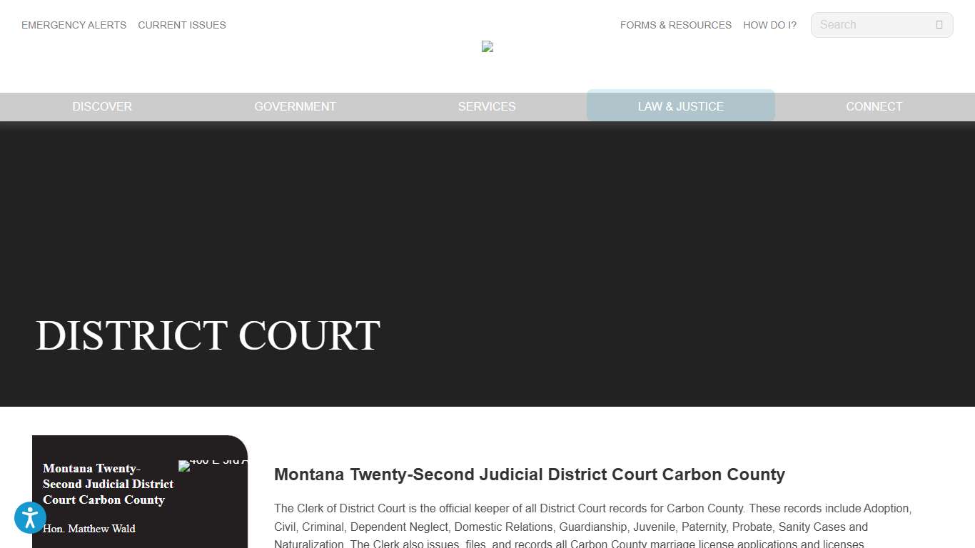 District Court - Carbon County